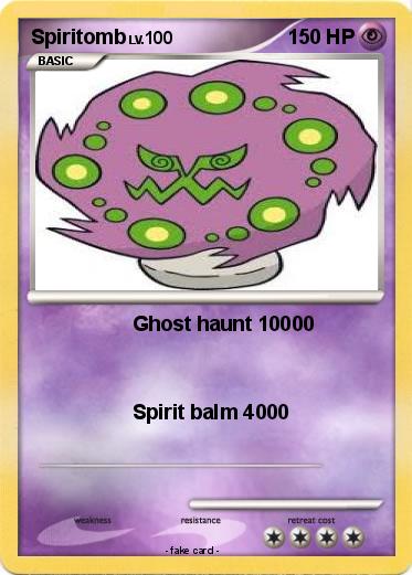 Pokemon Spiritomb