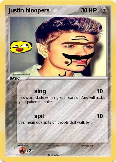 Pokemon justin bloopers