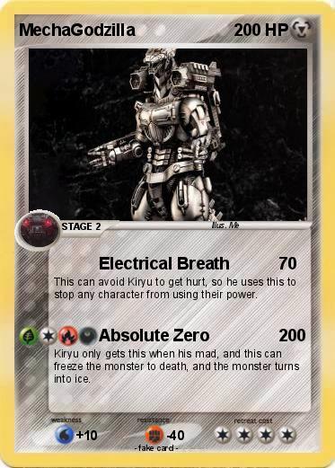 Pokemon MechaGodzilla