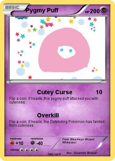 Pokemon Pygmy Puff