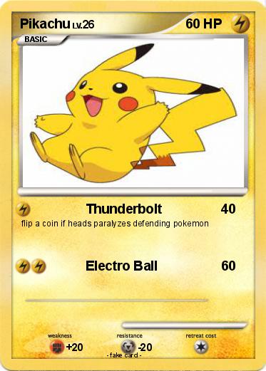 Pokemon Pikachu