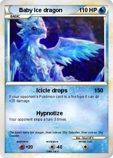 Pokemon Baby Ice dragon