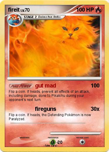 Pokemon fireit