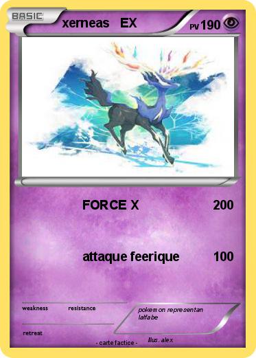 Pokemon xerneas   EX