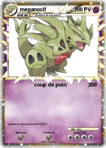 Pokemon meganocif