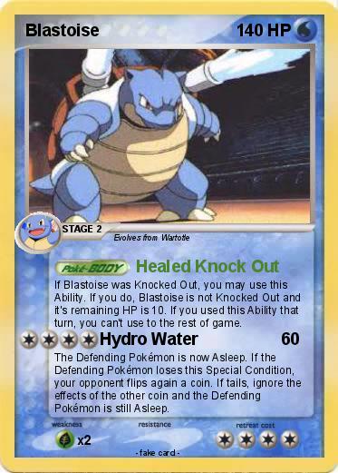 Pokemon Blastoise