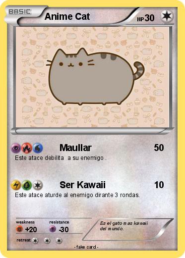 Pokemon Anime Cat