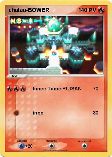 Pokemon chatau-BOWER