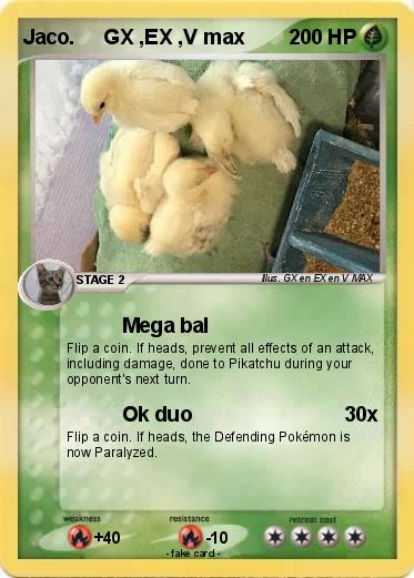 Pokemon Jaco.     GX ,EX ,V max