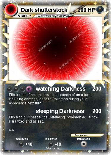 Pokemon Dark shutterstock