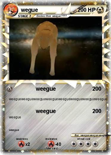Pokemon wegue