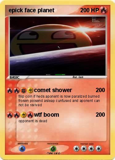 Pokemon epick face planet
