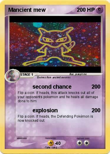 Pokemon Mancient mew