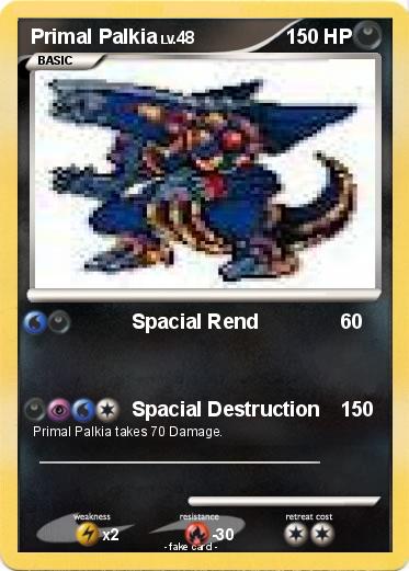 Pokemon Primal Palkia