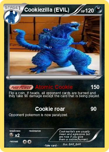 Pokemon Cookiezilla (EVIL)