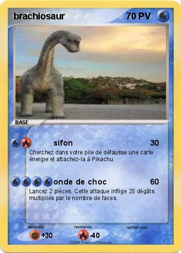 Pokemon brachiosaur