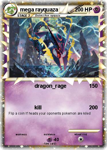 Pokemon mega rayquaza