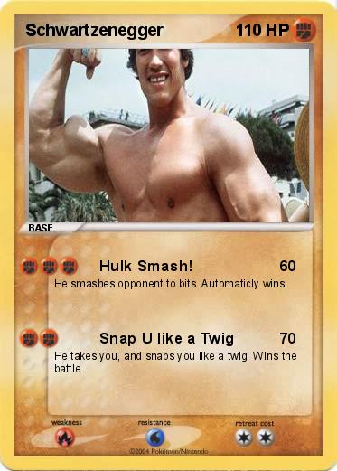 Pokemon Schwartzenegger