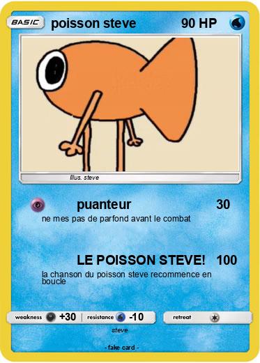 Pokemon poisson steve