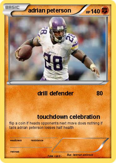 Pokemon adrian peterson