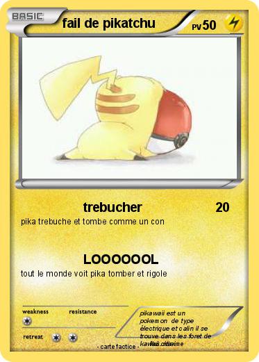 Pokemon fail de pikatchu