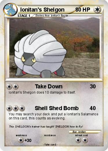 Pokemon Ionitan's Shelgon