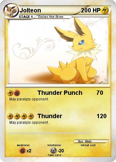Pokemon Jolteon