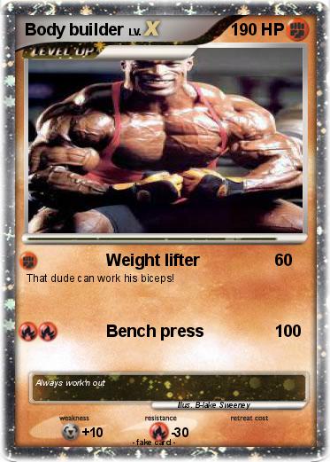Pokemon Body builder
