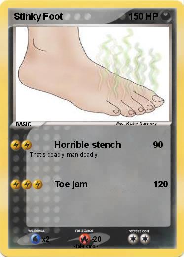 Pokemon Stinky Foot