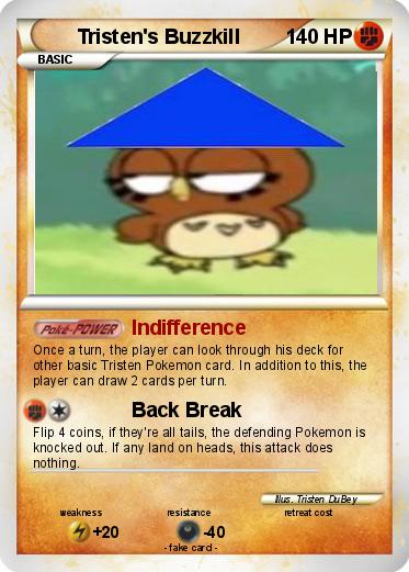 Pokemon Tristen's Buzzkill