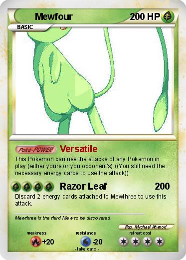 Pokemon Mewfour