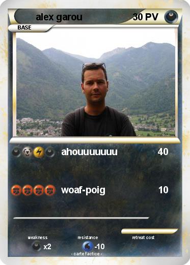 Pokemon alex garou