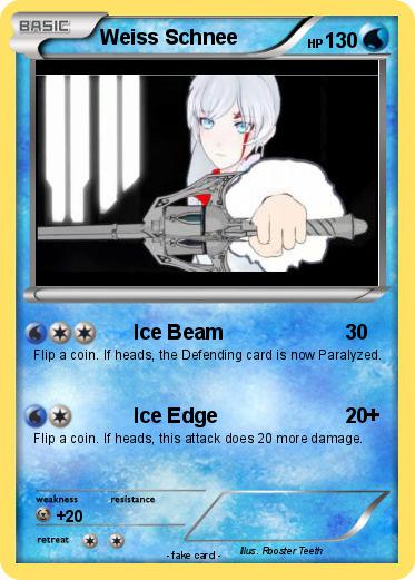 Pokemon Weiss Schnee