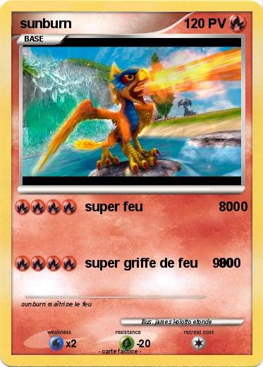 Pokemon sunburn