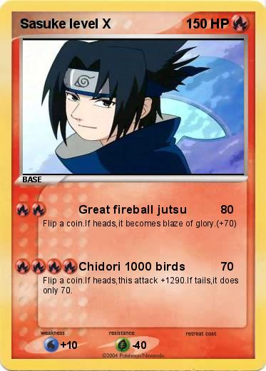 Pokemon Sasuke level X