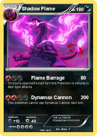 Pokemon Shadow Flame