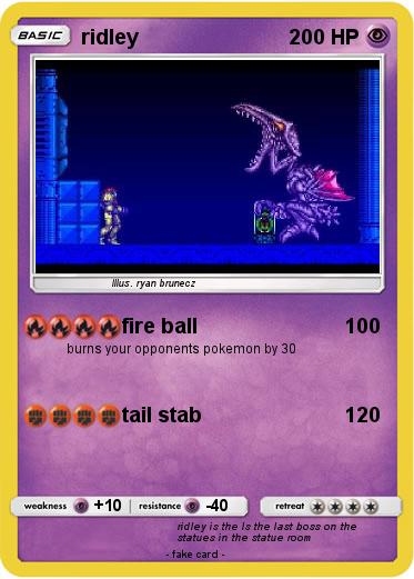 Pokemon ridley