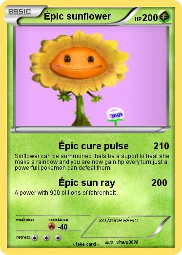 Pokemon Épic sunflower