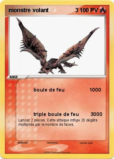 Pokemon monstre volant                 3