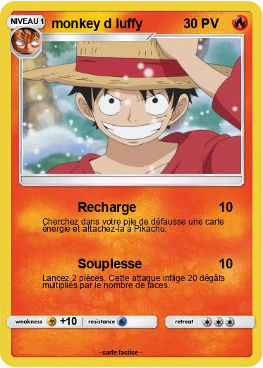 Pokemon monkey d luffy