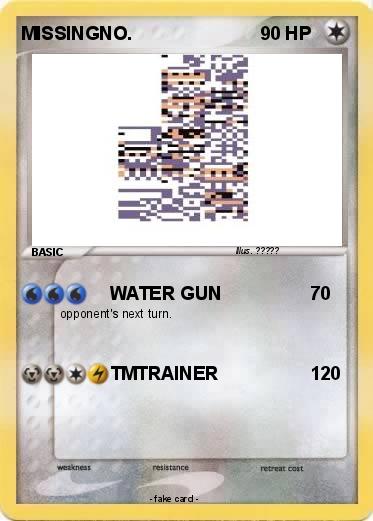 Pokemon MISSINGNO.