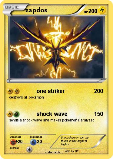 Pokemon zapdos