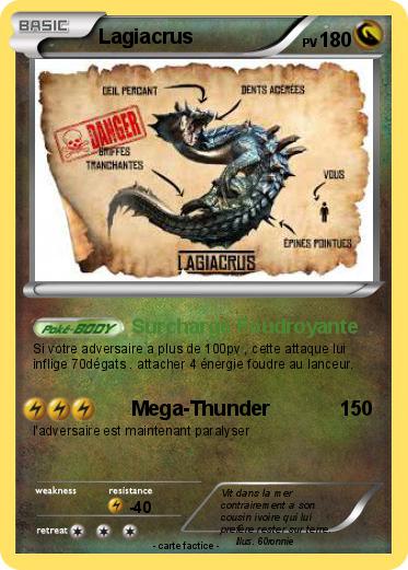 Pokemon Lagiacrus