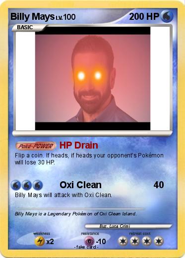 Pokemon Billy Mays