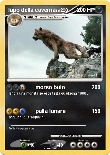 Pokemon lupo della caverna