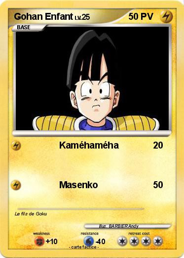 Pokemon Gohan Enfant