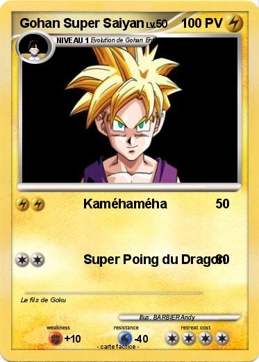 Pokemon Gohan Super Saiyan