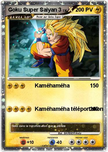 Pokemon Goku Super Saiyan 3