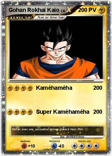 Pokemon Gohan Rokhaï Kaïo
