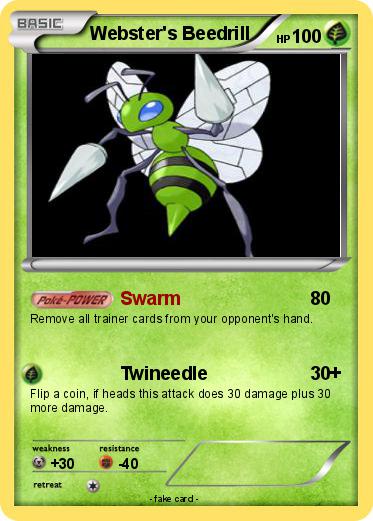 Pokemon Webster's Beedrill